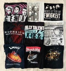 t-shirt de musique et de groupe