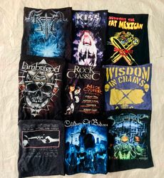 T-shirts de musique et de groupes américains