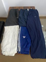 Nike and adidas trackpants