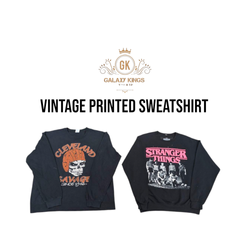 Sweat-shirts imprimés vintage