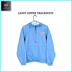 MIX BRANDED LIGHT ZIPPER TRACKSUITS - 10 PCS (PAQU..