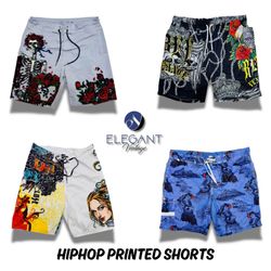 Shorts à imprimé Hip Hop - 12 pièces