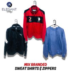 Mélange de sweat-shirts de marque - 25 pièces
