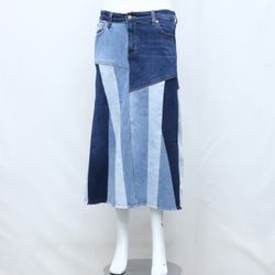 CV0115 Rework Levi's Three Tone Long Skirts - 20 P..