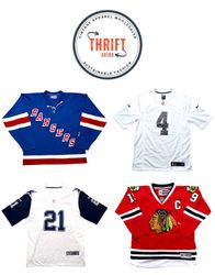 T1022 NFL / NHL ProSports Jerseys 20 PCs