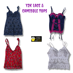 Y2K Lace & Camisole Tops🔥