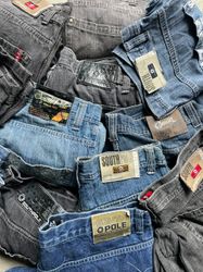 Branded Y2K Embroidery Jeans