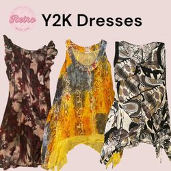 Gothic/grunge y2k dresses