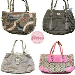 Signature Style y2k Retro Coach Bags