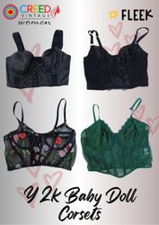 IQ0061 Y2k Baby Doll Corsets - 10 pièces