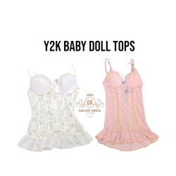 Camisetas Baby Doll Y2K