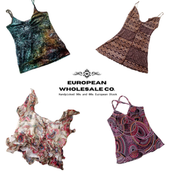 Y2K Europäische Fairycore Mesh Cami Tops Mix (EWC3..