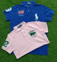 Camisetas con gran logo de Polo Ralph Lauren UN006