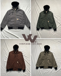 Jaquetas com capuz estilo refeito Carhartt MOQ 20 ..