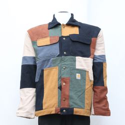 CV0119 Rielaborazione Giacche Multi-Colore Carhart..