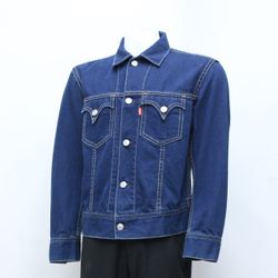 CV0123 Überarbeitete Denimjacken mit Aufklebern au..
