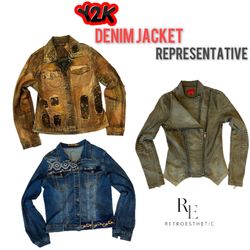 Y2K Unique Denim Jacket (REPR-007)