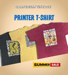 Camiseta impresa 13 piezas
