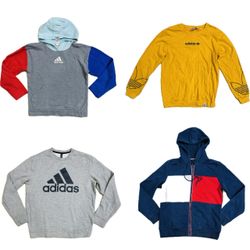 Adidas und Tommy Sweatshirts