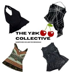 Y2K Best-seller européen Mélange de tops cami esth..