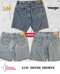 Lee, Levi's & Wrangler Denim-Shorts 20 Stück (RN: ..