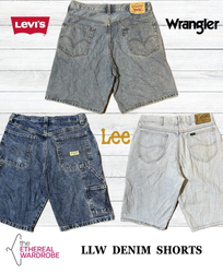 Lee, Levi's & Wrangler Denim Shorts 10 Stück (RN: ..