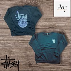 Stussy retravaille le style des sweatshirts spark