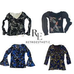 Y2k Grunge Fullsleeve Tops (RE-1143)