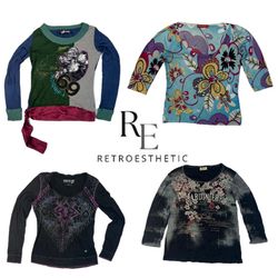 Y2k dream iconic Full sleeve Tops (RE-1149)