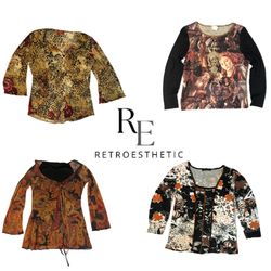 Y2k Printed Full sleeve tops (RE-1150)