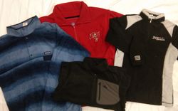 ZH0103 Mix Brand Fleece Jackets - 10 Pcs