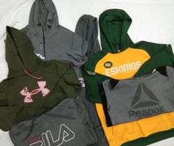 ZH0110 Mix Brand Track Hoodies - 12 Stück