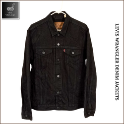LEVIS WRANGLER DENIM JACKETS - 10 PCS (BUNDLE 2)