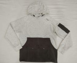 CV0132 Rework Mix Markenhoodies mit Denim - 20 Stü..