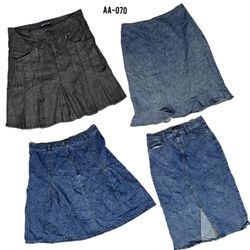 Y2K Britney Ära Denim-Midi-Röcke (AA-070)