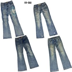 Y2K Einzigartige IT-Girl Denim Jeans (AA-080)
