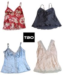 SILK SLIP TOPS