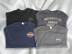 Harley Davidson long Sleeve T-Shirts 9-Pcs(fnc:132..