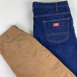 Pantalons Carhartt et Dickies - 20 pièces
