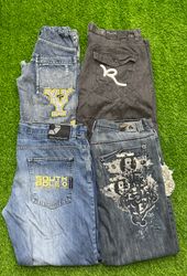 Hiphop jeans 15 pieces rocawear,fubu etc