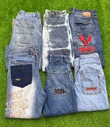 Hiphop jeans 30 pieces .kal karni ,pelle pelle,eck..