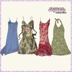 Y2K Enchanted Forest Beaded Dresses (DVC#28)