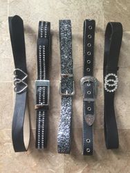 Aesthetic women leather Belt
