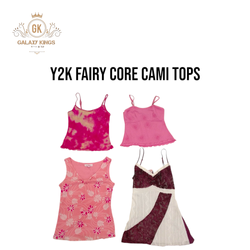 Y2k Fairy Core Cami Tops