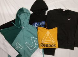 ZH0090 Mix Brand Hoodies - 13 Stück
