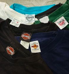 single stiches, Harley Davidson and hard rock