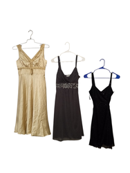 Robe à paillettes/bijoux multicolores - 7 pièces -..