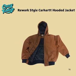 Rework Style Carhartt Hooded Jacket - 29 Pcs