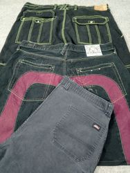HD813 Men Y2K Oversize Baggy Shorts - 12 pcs
