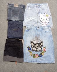 Y2K Denim Skirt